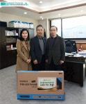 인아, 광주 빛고을 아동보호 전문기관에 40인치 LED TV 기증