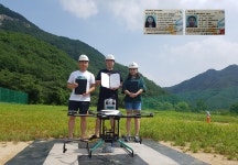대한무인항공교육원, 드론 국가자격증 원주최초 여성조종사 취득