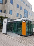 담배냄새없이 상쾌한 흡연부스 눈길