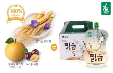 로지오가닉 어린이음료 목소리도맑음, 산성성분 당 걱정 없는 원료 공개