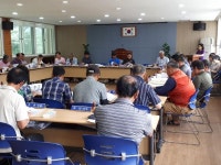 고부면 지난 10일, 7월 중 이장회의 가져