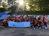 KT&G 상상유니브 강원, 횡성 덕고마을 계단 벽화 봉사활동 진행