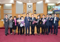 하다노시 일한의원연맹 대표단, 파주시의회 방문