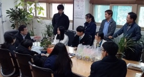 서구 검단출장소, 감사인사 받아