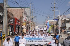 100년 전 광혜원면 4.3독립만세운동 재현되다