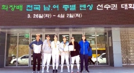 전남기술과학고, 펜싱 사브르 단체전 은메달