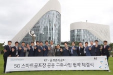KT, 골프존카운티와 5G 스마트골프장 구축