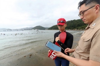 KT-해군사관학교, 세계최초 5G 무인수상정 '해검' 공개
