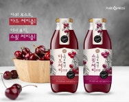 퓨어프레스, 순도 100% 체리 착즙 원액 출시…타트 체리&스윗 체리