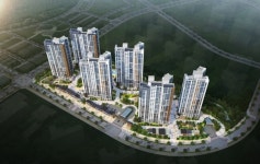 호반건설, 인천 영종국제도시 호반써밋 스카이센트럴 3일 공개