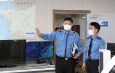 중부해경청장, 대산항·태안연안 VTS 현장점검