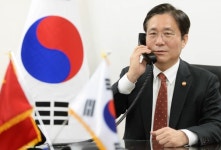 성윤모 장관, 中에 양국 기업인 이동보장 요청