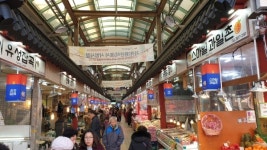 고척근린시장 문화관광형시장 육성사업단, 전통시장 이용 확대위한 새로운 먹거리 소개 및 판매 이벤트 개최