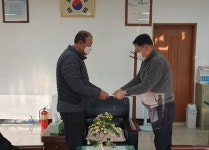 신안군 장산면 관광지 방역관리요원, 이웃돕기 성금 기탁