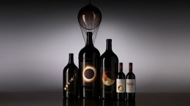 현대 예술가 토마스 사라세노의 작품이 담긴 오르넬라이아 와인