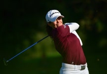 [포토-LPGA 투어] 에비앙 챔피언십, 티샷을 날리는 올슨과 마틴...1위와 3위에 랭크됐다.