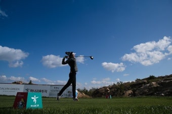 [LPGA] KEB하나은행 챔피언십 프로암, 넬리 코다의 힘찬 드라이브 샷