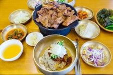 순천시 맛집 오대옥천냉면, 냉면 고수의 돼지갈비와 찰떡궁합