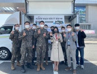 디에이치메디케어, 군부대에 땀티슈 10,000세트 기부