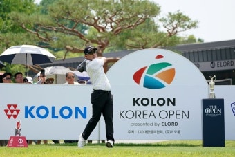 [제65회 한국오픈 3R] 사흘 연속 선두 지킨 한승수, 1타차 추격 이재경 2위