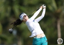 장은수, KLPGA 하나금융그룹 챔피언십 2라운드 단독 선두