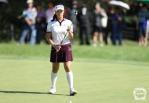LPGA 메이저 여자 PGA챔피언십 첫날, 윤이나 버디 9개 몰아치며 단독 선두