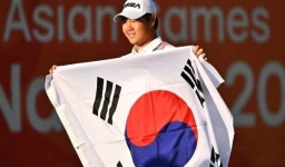 김주형, 아시안게임 개인전 금메달… 한국 여자골프 개인·단체전 노메달