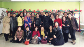 “한국 전통 춤 보급에 앞장”