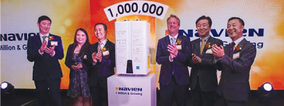 온수기·보일러 ‘100만대 판매’