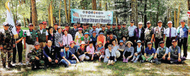 월남전참전자회 통합 1주년 기념