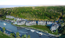 롱아일랜드 햄튼에 럭셔리 타운하우스 건설