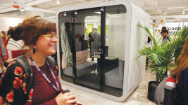 사무실 내 낮잠위한 ‘하이텍 내핑팟’ 속속 출시