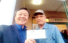 커뮤니티센터 건립기금, 델라웨어 최영일씨 동참