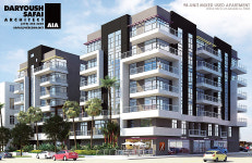 옛 전원식당 부지에 주상복합 착공