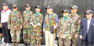 월남전참전자회, 미 향군 행사 참석