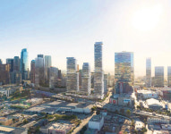 다운타운에 65, 53, 43층 3개 고층건물 신축