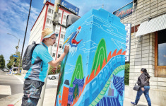 ‘아시안 증오 배격’ 한인 예술가 벽화