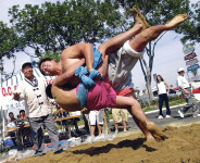 “아리랑 축제 민속 씨름 재개된다”
