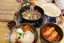 60년 전통의 국수면발이 끝내줘요