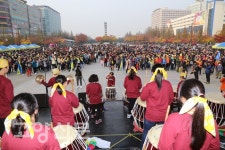 호수공원에서 북한산까지 30㎞ 걸었어요