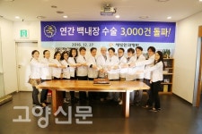 새빛안과병원, 연간 백내장 수술 3천 건 달성