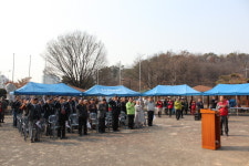 관산동에서 태극기, 6·25 참전국 국기 게양식 열려