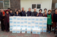 중산 약산마을 지역주택조합추진위 김장봉사