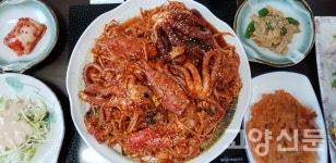 싱싱하고 푸짐한 해물로 한상