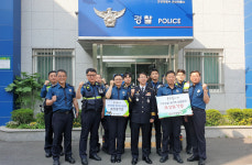 관산파출소, 4월 베스트순찰팀·베스트관리반 선정