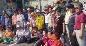 덕양구 노인회 한마음회 강화도 건강힐링 여행
