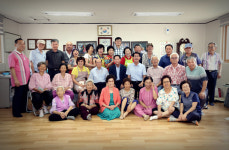 성석 이전(고봉7통)경로당 월례회의는 잔치다