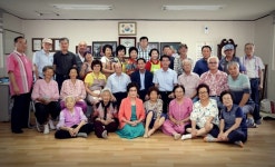 성석 이전(고봉7통)경로당 월례회의는 잔치다