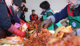 중산동, 김장도 전달하고 정도 나눴어요