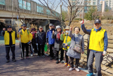 고양시 생태하천 노인들이 지켜나갑니다